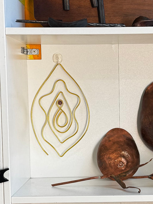 Learn How to Sculpt a Wire Yoni: Tuesday, June 23rd; 6:30 - 8:30pm